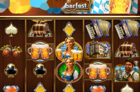 Heidi at the Oktoberfest